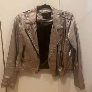 Blank NYC metallic jacket